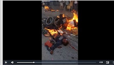 Graphic video from Haiti falsely linked to South African xenophobic attacks on Nigerians