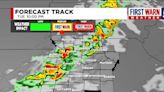 FORECAST: First Warn set for Tuesday with line of storms rolling in