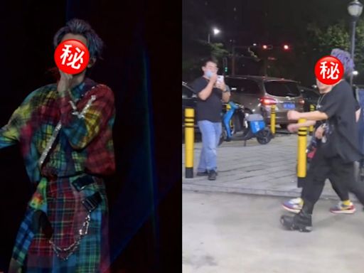 凍齡男歌手宵夜被捕獲 生圖流出意外暴露身材缺點慘遭網民調侃