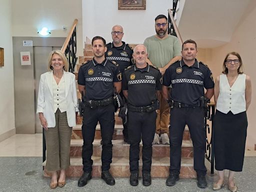 La Policía Local de Bétera incorpora a tres nuevos oficiales