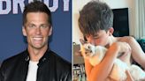 Tom Brady Posts Sweet Photo of Son Benjamin Snuggled Up with the Family's New Kitten