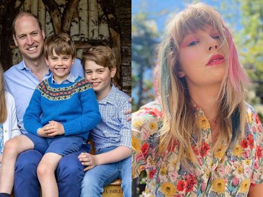 Príncipe William curte show de Taylor Swift ao lado dos filhos