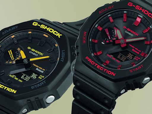 Two Casio G-Shock models celebrate the release of Deadpool and Wolverine