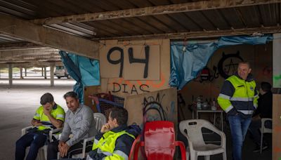 El estoicismo de sobrevivir a 100 días de huelga en Acerinox