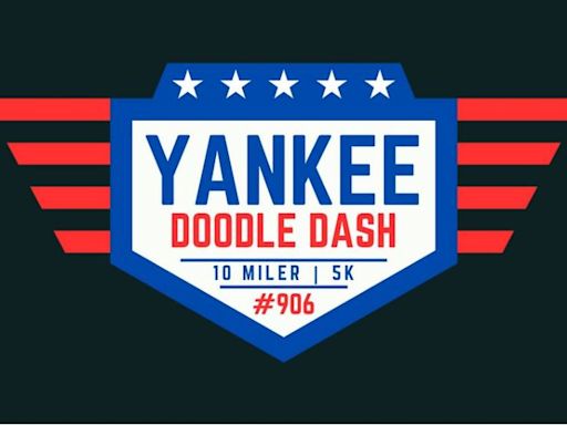 Lace up running shoes before celebrating Independence Day at Yankee Doodle Dash