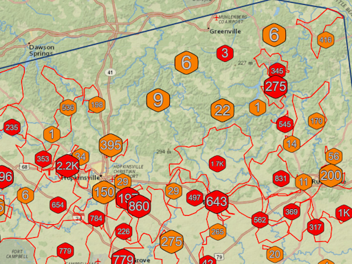 Thousands without power as Tennessee counties face tornado threats Sunday