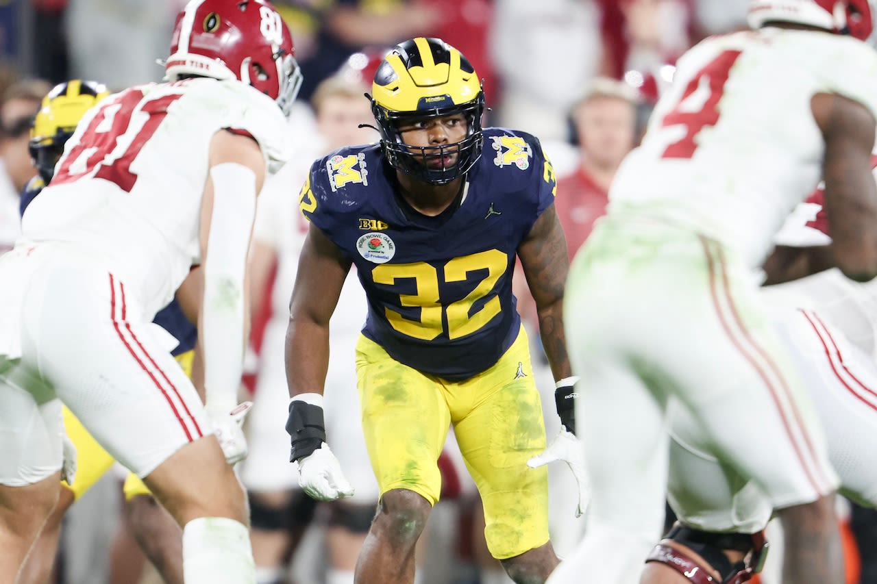 NFL draft 2024: Michigan edge Jaylen Harrell sets school record in Round 7