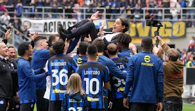 Inter Milan celebrates winning Serie A title with victory over Torino