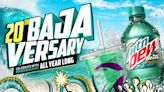 Mountain Dew Baja Blast is turning 20 - and will be stocked in stores all year