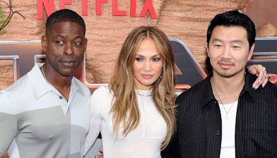 Jennifer Lopez, Sterling K. Brown, & Simu Liu Hit the Red Carpet at ‘Atlas’ Photo Call