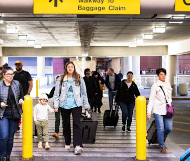 Airport parking lots expected to reach capacity over holiday weekend