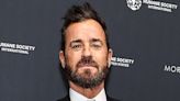 Justin Theroux Attends Humane Society Gala Alongside Dog Kuma and Actress Nicole Brydon Bloom