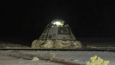 Two astronauts are left behind in space as Boeing's troubled capsule returns to Earth empty