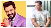 Riteish Deshmukh: 'I’ll take Salman Khan’s honesty to Marathi Bigg Boss'- Exclusive | Hindi Movie News - Times of India