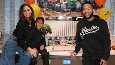 Chrissy Teigen and John Legend Celebrate Son Miles' 6th Birthday with Party at Monster Jam World Finals