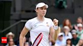 Ruthless Elena Rybakina crushes Elina Svitolina to storm into Wimbledon semi-final | Tennis News - Times of India