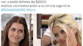 Anunciaron el billete de $2000 y los memes se multiplicaron