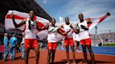 England claim 4x100m gold at Commonwealth Games