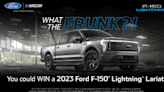 Introducing the powerful, capable, frunking awesome and electric 2023 Ford F-150 Lightning™ Lariat