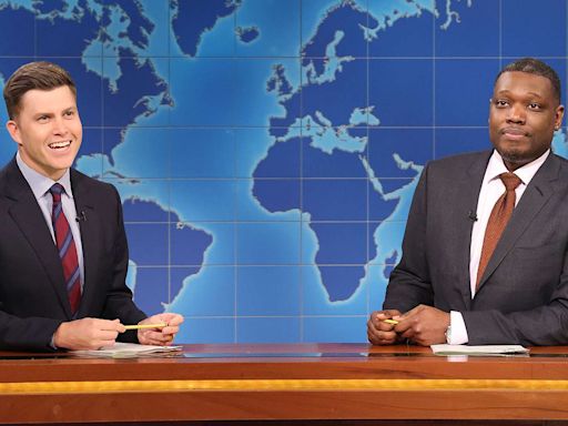 Colin Jost and Michael Che reveal if they'd be up for taking 'SNL' over from Lorne Michaels