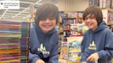 Mother surprises son with Barnes & Noble shopping spree on his birthday