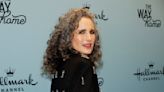 Andie MacDowell says she feels more 'real and honest' with gray hair
