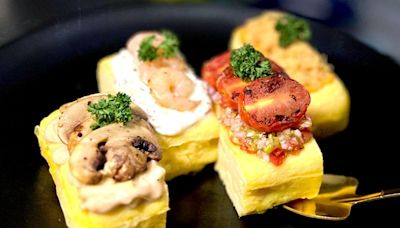 ‘Tamago’ on the go — egg Q’me offers rolled omelettes with mix-and-match toppings and sauces