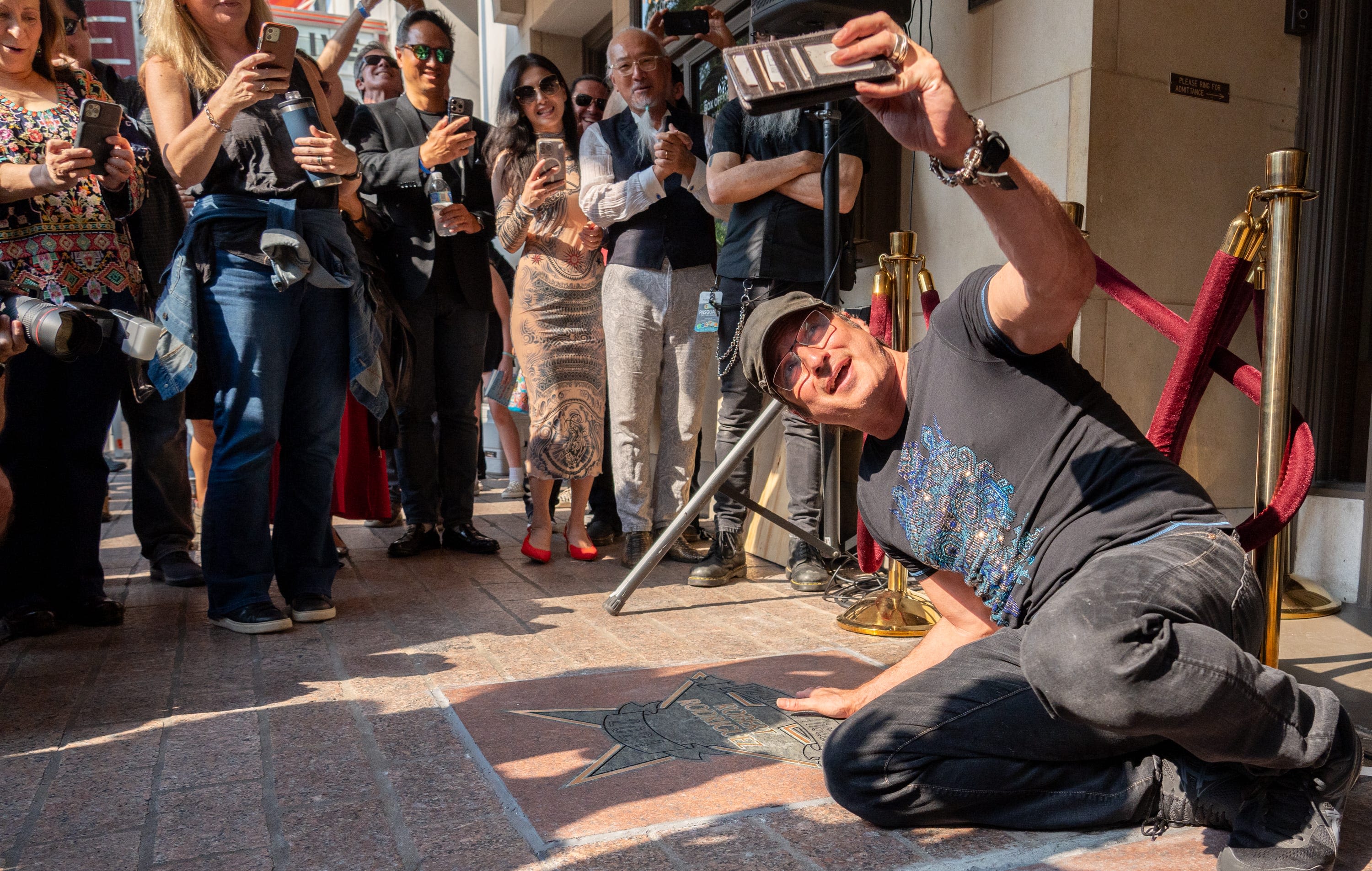 Austin honors local film champion Robert Rodriguez with star at the Paramount Theatre