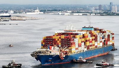 Container ship removed 8 weeks after Francis Scott Key Bridge crash in Baltimore