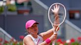 Top-ranked Swiatek reaches quarterfinals of Madrid Open with easy win over Sorribes Tormo