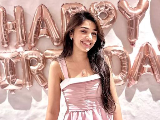 Krithi Shetty shares a sneak peek of her birthday celebration - SEE PICS | - Times of India