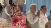 Prime Minister Narendra Modi attends Anant Ambani-Radhika Merchant’s ‘Shubh Aashirvaad’ ceremony, extends greetings; WATCH VIDEO