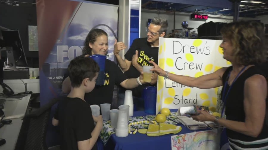 Boy’s lemonade stand to help others with cancer