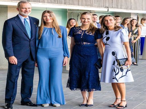 Queen Letizia and King Felipe present united front at awards ceremony