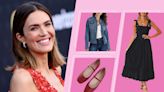 Mandy Moore’s Denim Jacket and Comfy Shoes Were Ideal for Dancing Around with Her Former Costars