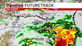 Storms could bring heavy rain through the evening