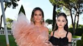 Heidi Klum and daughter Leni match in feathered frocks at amfAR Gala Cannes afterparty