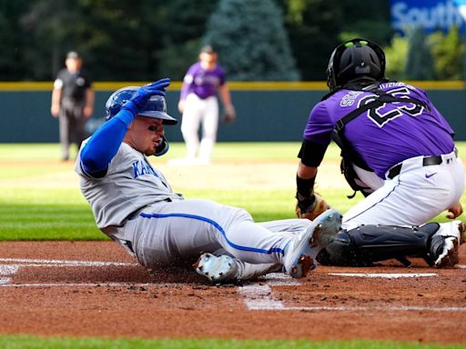 KC Royals involved in another controversial review vs. Rockies. This was the result