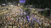 'Bring everyone back home': Thousands in Tel Aviv demand release of hostages held by Hamas