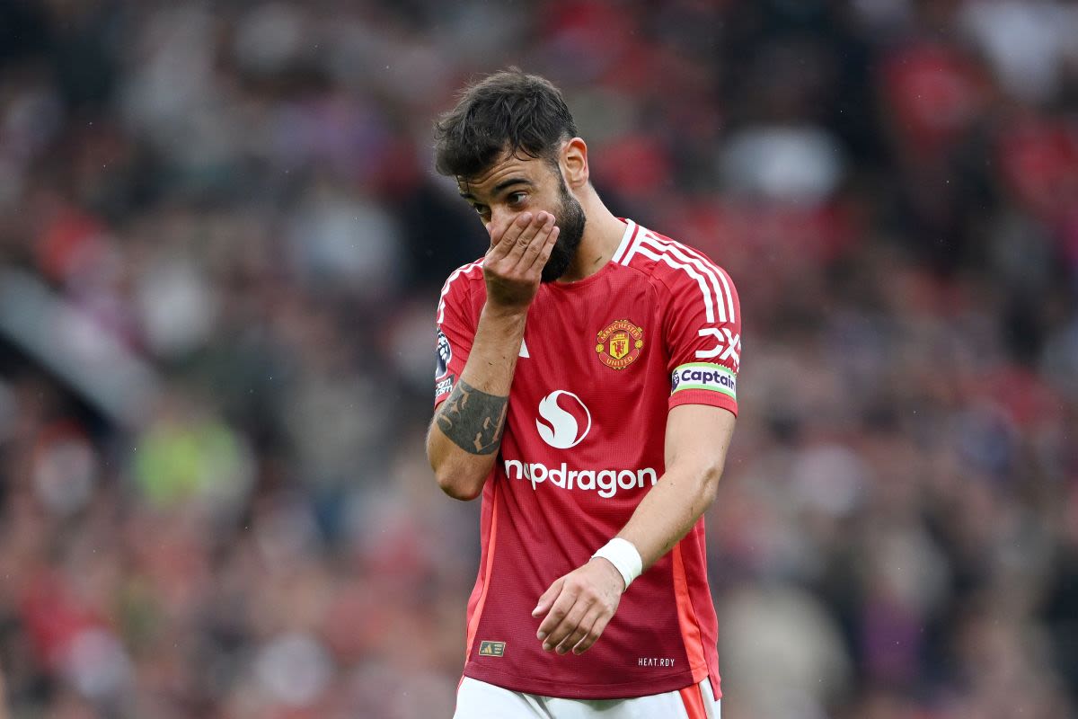 ‘Not like a captain’ – Former Premier League star hits out at Bruno Fernandes