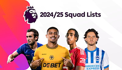 2024/25 Premier League squad lists