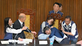 Barbarie en Taiwán: Legisladores a las piñas, gritos y empujones