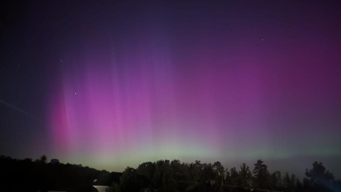 Northern lights can be seen across metro Atlanta! See all the photos from those across the state