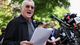 Robert DeNiro, Former Capitol Police Officers Slam Trump Outside His Criminal Trial