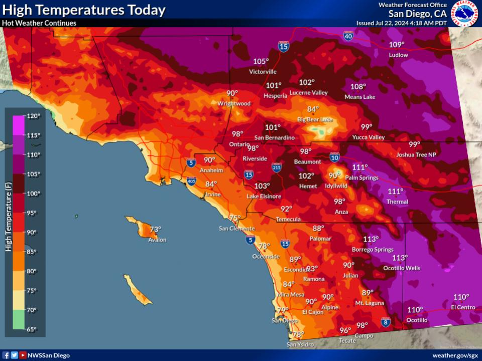 High heat is breaking Inland Empire records