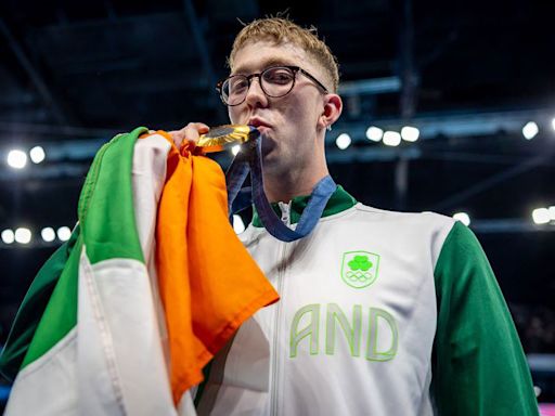 Outcry over BBC response to Daniel Wiffen winning Olympic gold medal for Ireland - 'look what it says on his shirt'