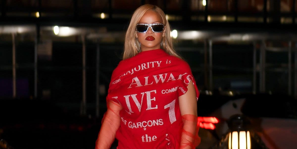 Rihanna Give Us A Major Lesson In Styling Vintage With Comme des Garçons And Maison Margiela