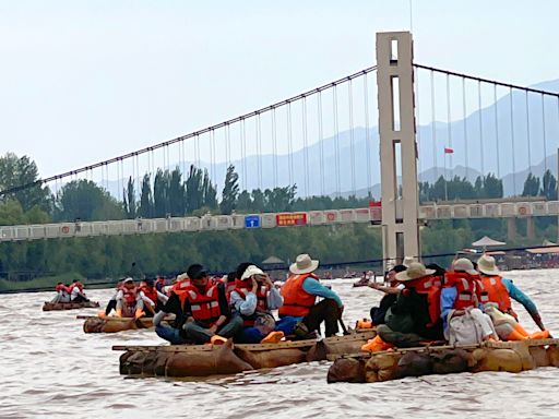 【有片】沙坡頭羊皮筏子 兩千年前渡黃河工具 現代人的旅遊樂趣 | 蕃新聞