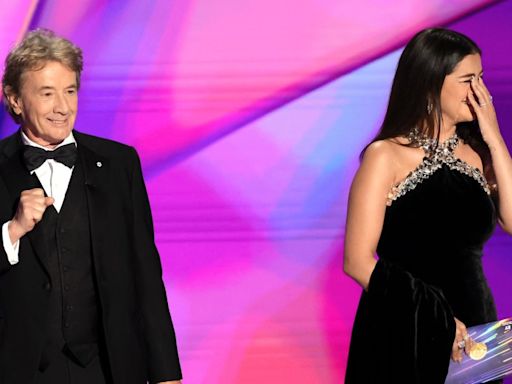 Martin Short Tells Selena Gomez 'I Got You, Baby' at 2024 Emmys