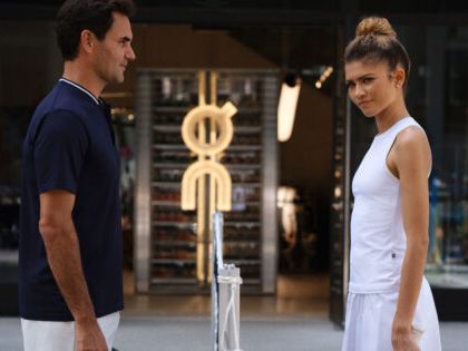 Zendaya Challenges Federer to an Air Tennis Match in On's Ad